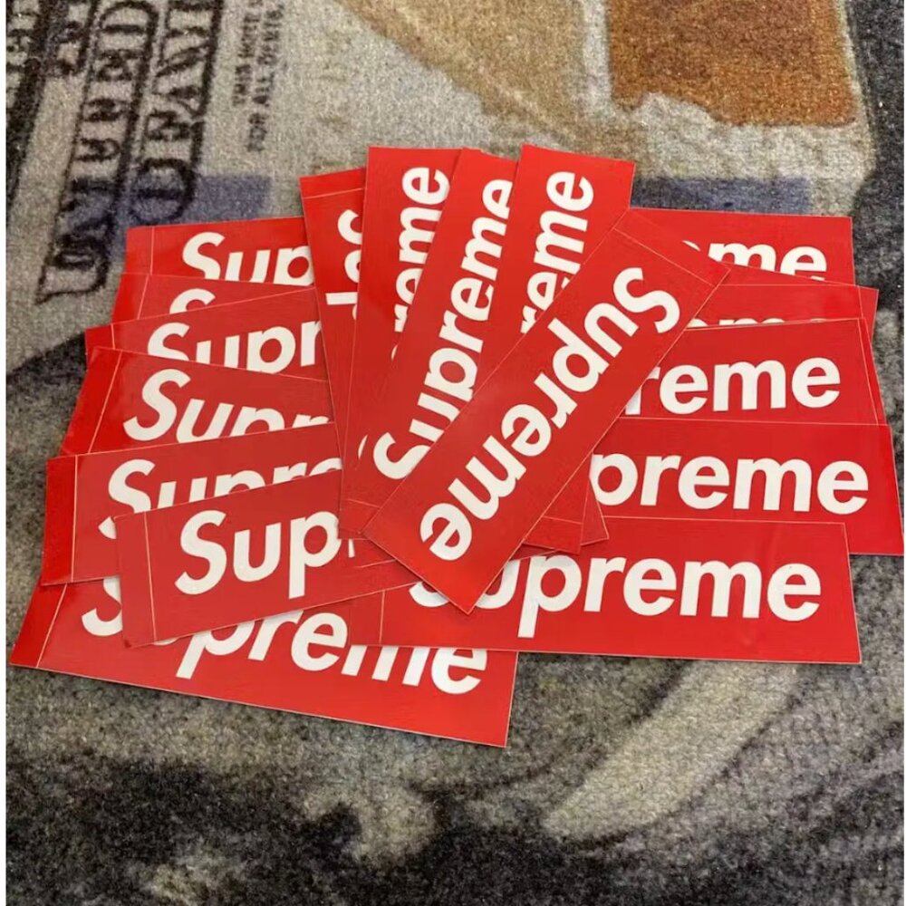 Supreme Box Logo Sticker (pack of 25)